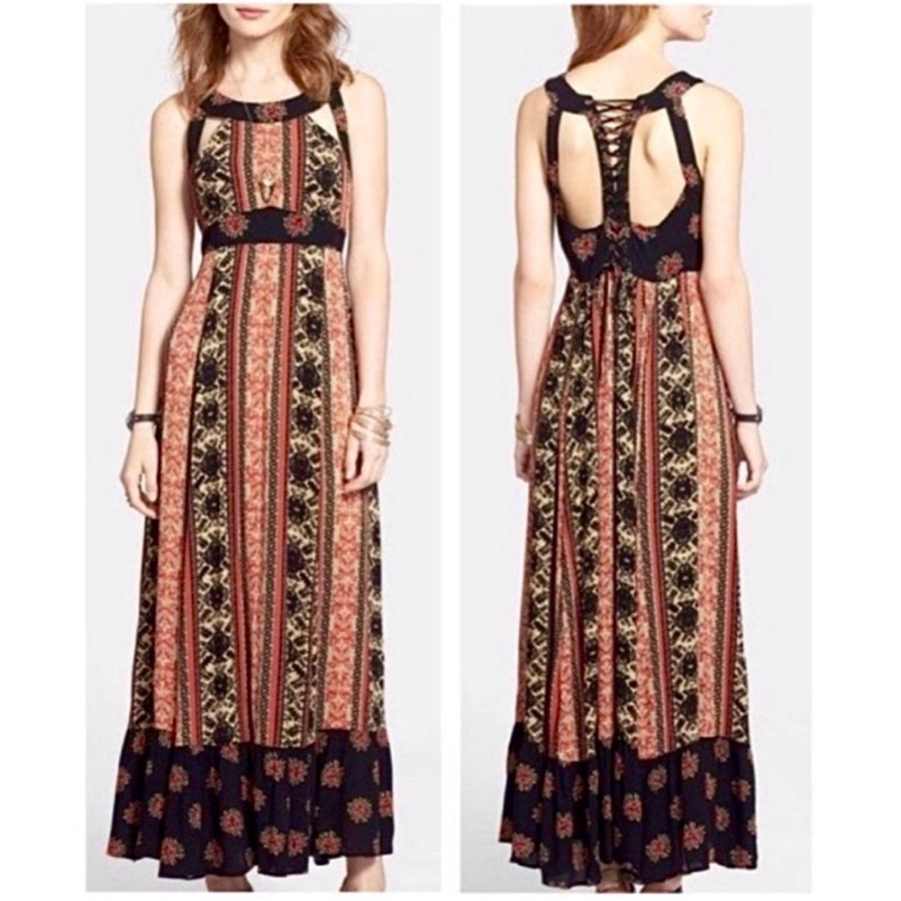 Free People You Made My Day Dress is Coal Combo
